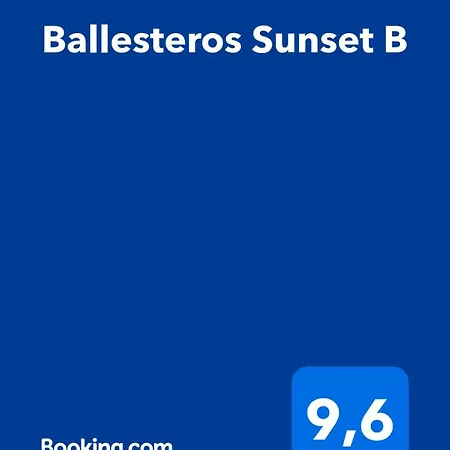 Appartement Ballesteros Sunset B